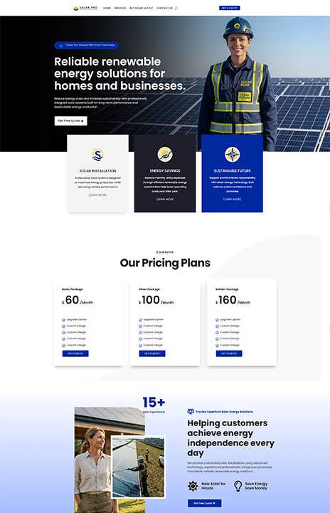 Solar layout
